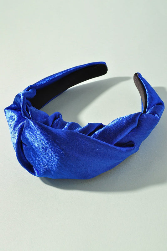 Royal blue headband